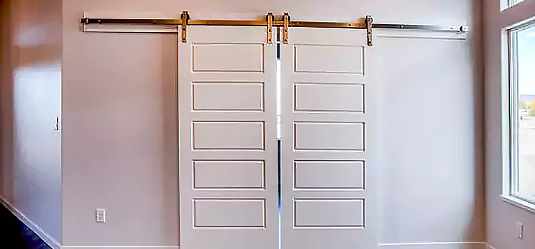 Glass Barn Door with Installation Hardware Kit Nogales